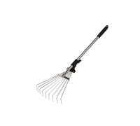 Rastrello a foglia per il giardinaggio - 4,72in -9.25 pollici rastrello, detergente per foglie in , utensile da giardino regolabile, pulizia rapida del cortile, collettore di cortile | Ideale per