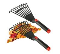 Rastrello a mano da giardino Attrezzo da Giardinaggio Manuale a 9 Denti con