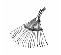 Rastrello a Ventaglio Combinato Filo Scopa Giardino Terrazza Attrezzi da Top