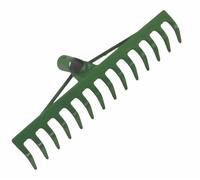 RASTRELLO ACCIAIO STAMPATO CON RINFORZO -14 DENTI
