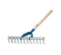 Rastrello aeratore a 12 denti zincati