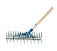 Rastrello aeratore arieggiatore senza manico per giardino denti zincati AGEF 915