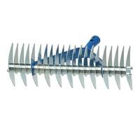 Rastrello aeratore doppio agef acciaio denti 11/21 cm 39 o.mm 26 Agef