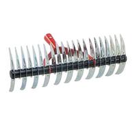 Rastrello Aeratore Doppio Stars Acciaio Denti 11 a 21 cm 36 O.mm 26