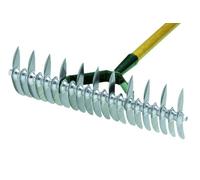 Rastrello Aeratore Handy Cod. 4232 Lame in Acciaio Antiusura Completo di Manico