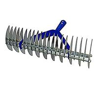 Rastrello aeratore doppio agef acciaio denti 11/21 cm 39 o.mm 26 Agef