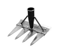 Rastrello Da Diserbo Da Giardino in Acciaio Al Carbonio a 2/3/4/5/7 Denti, Sarchiatore Manuale a Doppia Faccia Con Artiglio, Strumento Staccabile per Il Diserbo, Strumento Rastrellamento Delle Erbacce