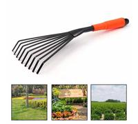 Rastrello da Giardino Antiruggine per Raccolta Foglie Efficiente e Attività di