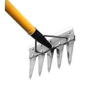 Rastrello da giardino, attrezzi da giardino, multiuso | Rastrello da giardino robusto per diserbo | per rimuovere le pietre dal , mantenere , , frutteto