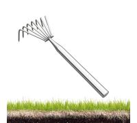 Rastrello da giardino | Coltivatore ergonomico antiruggine - Rastrello a mano robusto da giardino | per scavare, livellamento e distacco del suolo, prato e
