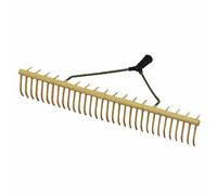 Rastrello Da Giardino Con 32 Denti Curvi Strumento Da Giardino 64 CM