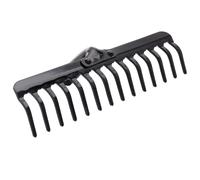 Rastrello da giardino KADAX senza manico, rettangolare