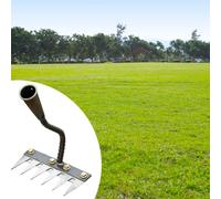 Rastrello da giardino manico ergonomico agricolo per il giardinaggio del