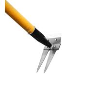 Rastrello da giardino per cattive erbe, strumento doppio lato per sradicare | rastrello manuale rimovibile multiuso per giardino e prato