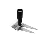 Rastrello da giardino per erbacce | Strumento di rimozione del prato a doppio lato | Strumento multiuso rimovibile per diserbo in giardino patio e esterno