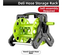 Rastrello da Giardino Portatile per Stoccaggio Tubo Acqua con Doppio Uso e Legge