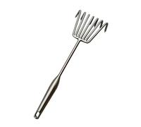 Rastrello da giardino, rastrello a artiglio, multifunzionale, 7 denti, piccolo