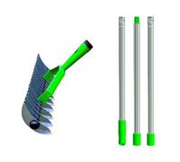 Rastrello da giardino - Rastrello da giardino durevole, rastrello multiuso da giardino | Rastrello ergonomico per scarificatore da , rastrello telescopico da giardino per cortili, giardini