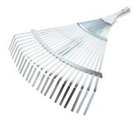 Rastrello da Giardino Regolabile in Acciaio al Carbonio, 29-46 Cm