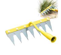 Rastrello da giardino - Rimuovi cce livellante e resistente,Attrezzo per estirpare l'Adatto per il prato, il cortile, l'aiuola, la serra, vivaio, frutteto, la fattoria, giardino all'aperto
