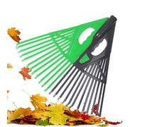 Rastrello da giardino | Strumento portatile comodo e antiscivolo - Rastrello scarificatore per prato | per cortili, giardini, verande, cortili interni, balconi, terrazze, sentieri e