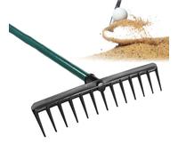 Rastrello Da Golf - Rastrello Per Prato Professionale,Attrezzo Multiuso Robusto per Prato, Ghiaia, Giardinaggio, Cortile e Manutenzione