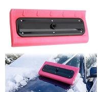 Rastrello da neve, testa in schiuma Rastrello da neve per tetti e veicoli Strumento per la rimozione del ghiaccio in EVA antigraffio Spazzola compatibile con asta per una rimozione delicata del ghiac