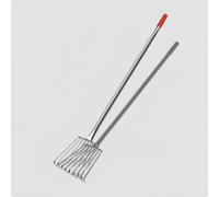 Rastrello Dentato Denti Robusti Forca da Sabbia Resistente All'usura