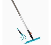 Rastrello dritto GARDENA 3004 Combisystem 12 denti acciaio zincato legno