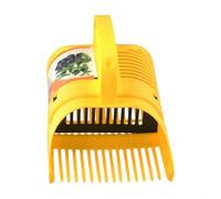Rastrello ergonomico per raccogliere bacche con denti a pettine per mirtilli, mirtilli rossi e more, strumento da giardino di grande capacità
