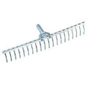 Rastrello Fieno Rastrelli in Alluminio 20 Denti per Fieno Foglie Giardino