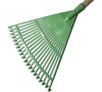Rastrello foglie giardino , Rastrello 20 denti , Scopa da giardino in Plastica Abs , senza manico