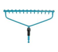 Rastrello GARDENA combisystem: Robusto rastrello a 14 denti, larghezza di 36 cm,