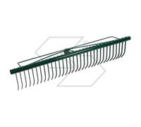 Rastrello in acciaio per erba a 44 denti larghezza 80 cm R340241