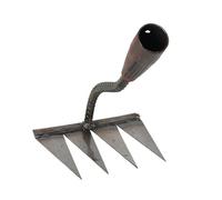 Rastrello in ferro | Estrattore portatile per rimuovere erbacce, attrezzi manuali da giardinaggio, artefatto di sradicamento, sarchiatori manuali, zappe da giardino per piantare diserbo