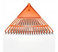 Rastrello in Plastica a 20 Denti Monopezzo Attrezzo da Giardino Portatile