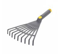 Rastrello in Plastica a 9 Denti Resistente Rastrello in Plastica Uso Esterno