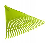 Rastrello KADAX in plastica, senza manico, verde, 60 cm