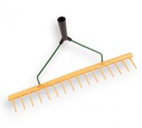 RASTRELLO LIVELLATORE PER LIVELLARE DA GIARDINAGGIO 16 DENTI DRITTI 64 CM