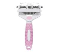 Rastrello per capelli per cani,Rimozione capelli sciolti | Rastrello multifunzione antiscivolo per spostamento, massaggio, pulizia, bagno, viaggio e casa per animali domestici