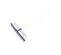 Rastrello per erba LUX-TOOLS con manico 58 cm