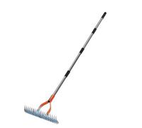 Rastrello per foglie da prato, Rastrello livellatore for prato Rastrello for muschio for raccogliere detriti sparsi tra le piante