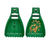 Rastrello per la raccolta delle foglie, 2 pezzi | Artiglio rastrello a mano | Supporto per mano da giardino | Raccogliere foglie | 49 x 34 x 8 cm Pulizia del giardino per foglie, tagliata e