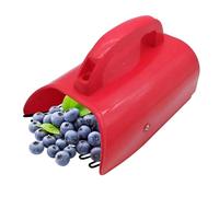 Rastrello per mirtilli | Dispositivo sicuro per raccogliere le bacche | Raccoglitore di frutta, manico ergonomico, impugnatura antiscivolo, collezione a pettine di gallo, uso per la raccolta di