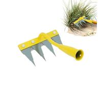Rastrello per prato da giardino | Utensile Resistente da Dissodare il Terreno | Estirpatore manuale | Adatto per il prato, cortile, l'aiuola, la serra, vivaio, frutteto, la fattoria, giard