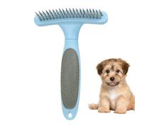 Rastrello per sottopelo per cani, spazzola per la toelettatura per massaggi e per rimuovere i del cane, effetto massaggio e protezione dei capelli
