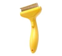 Rastrello per sottopelo, spazzola per rimuovere pelo, spazzola per rimuovere il pelo e rimuovere il pelo, pettine autopulente per cani e gatti a pelo lungo e corto per la toelettatura quotidiana degli