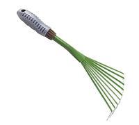Rastrello, Rastrello for prato, rastrello da giardino, rastrello da giardino con manico, 9 denti for scopa a lama piccola, campo di applicazione, piante in vaso, cortili, balconi, giardini, ecc. Rastr