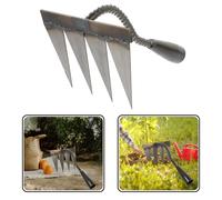 Rastrello Sarchiatore Per Diserbo Da Giardinaggio Strumento Rimuovere L'erba