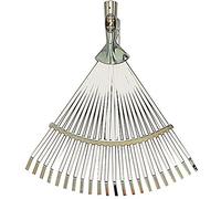 RASTRELLO SCOPA REGOLABILE RACCOGLIFOLIE METALLO 22 DENTI ANGELO B